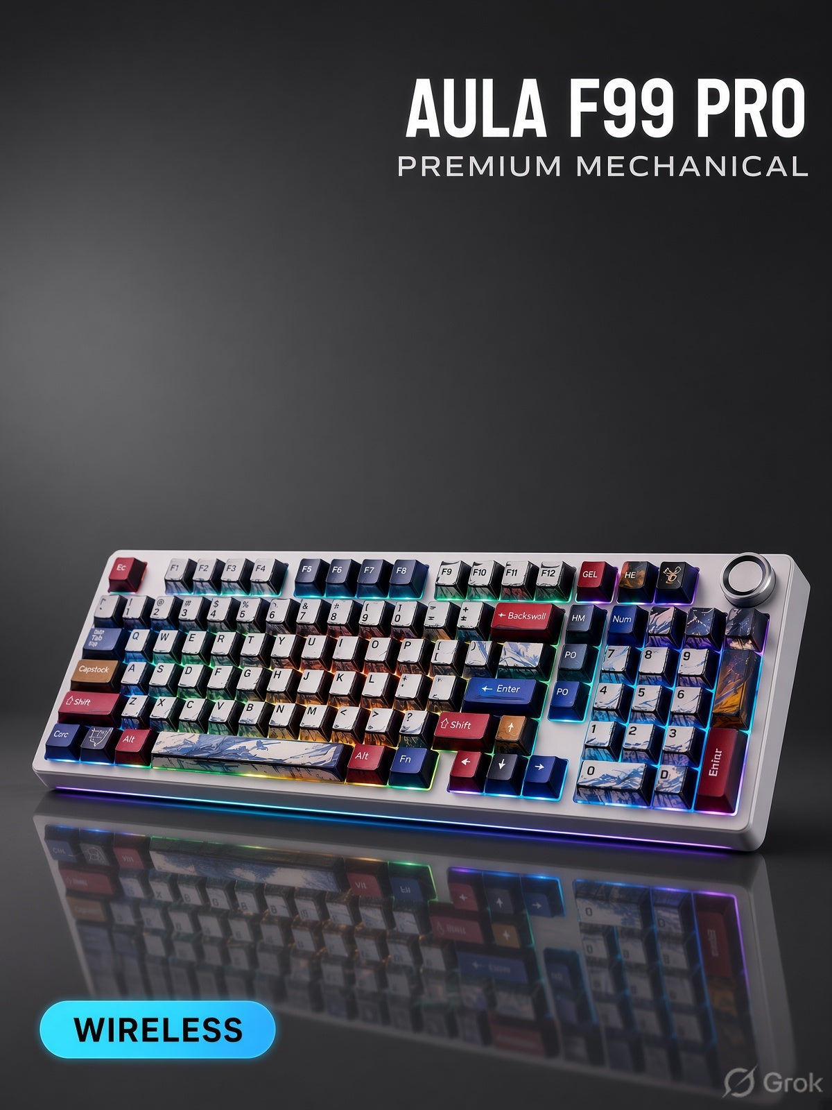 AULA F99 Pro Premium Mechanical Keyboard