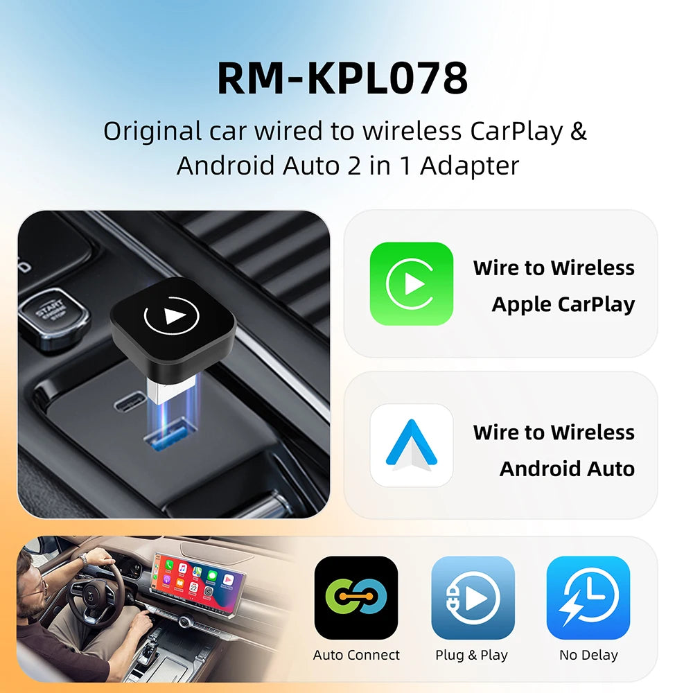 2-in-1 CarPlay Adapter