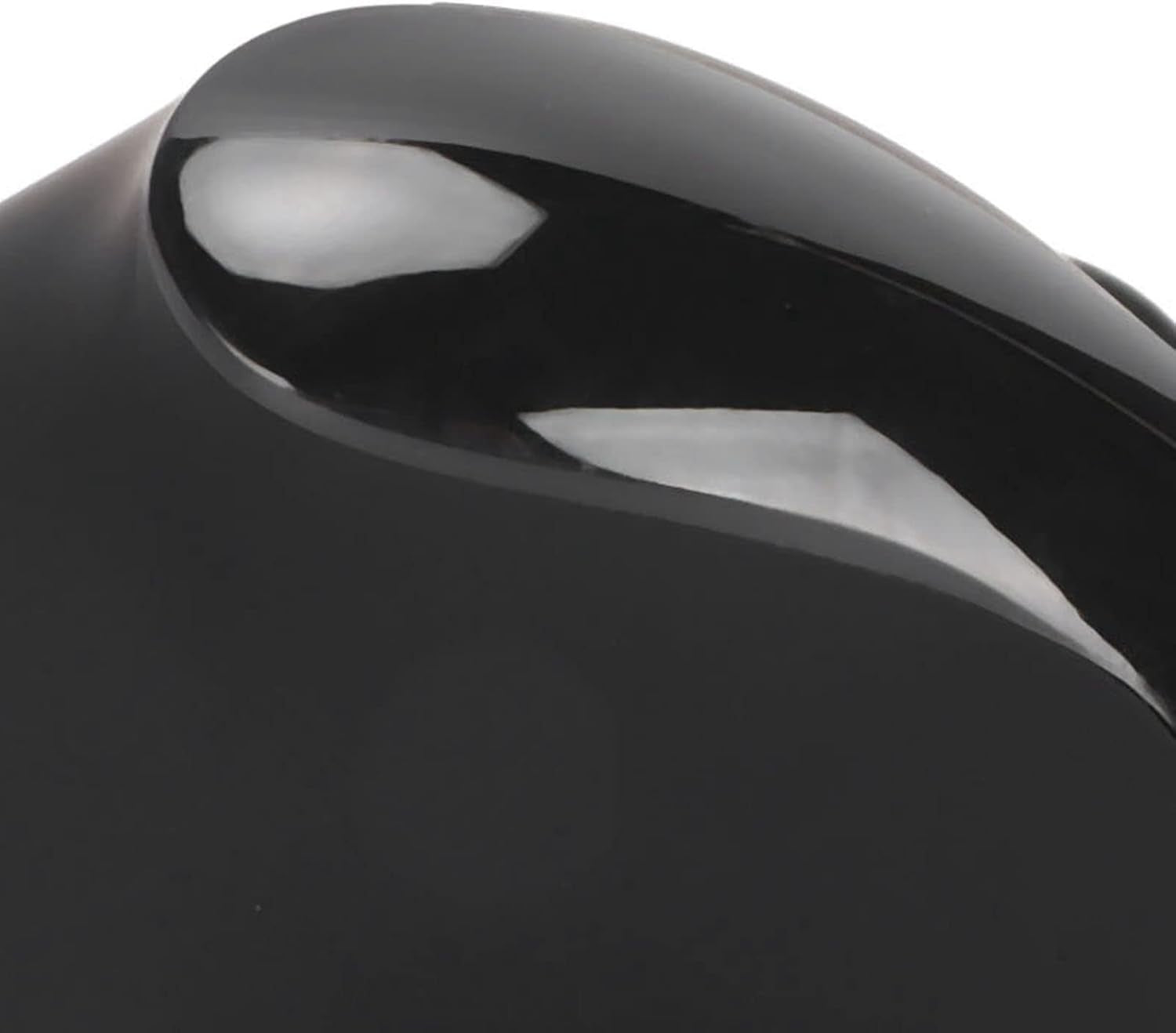 Left-Handed Mouse, 2.4G Wireless Vertical Ergonomic Mouse, 800/1200/1600 DPI Adjustable, Rechargeable Optical Mouse with USB Receiver, for Laptop Computer PC Desktop (Black)
