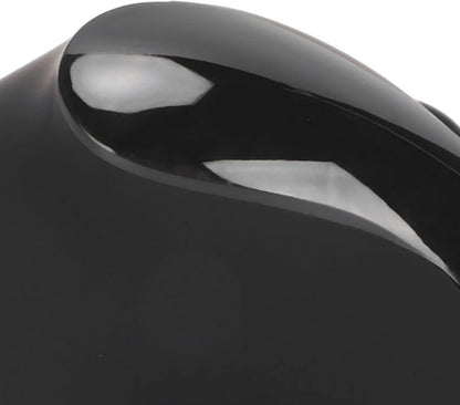 Left-Handed Mouse, 2.4G Wireless Vertical Ergonomic Mouse, 800/1200/1600 DPI Adjustable, Rechargeable Optical Mouse with USB Receiver, for Laptop Computer PC Desktop (Black)