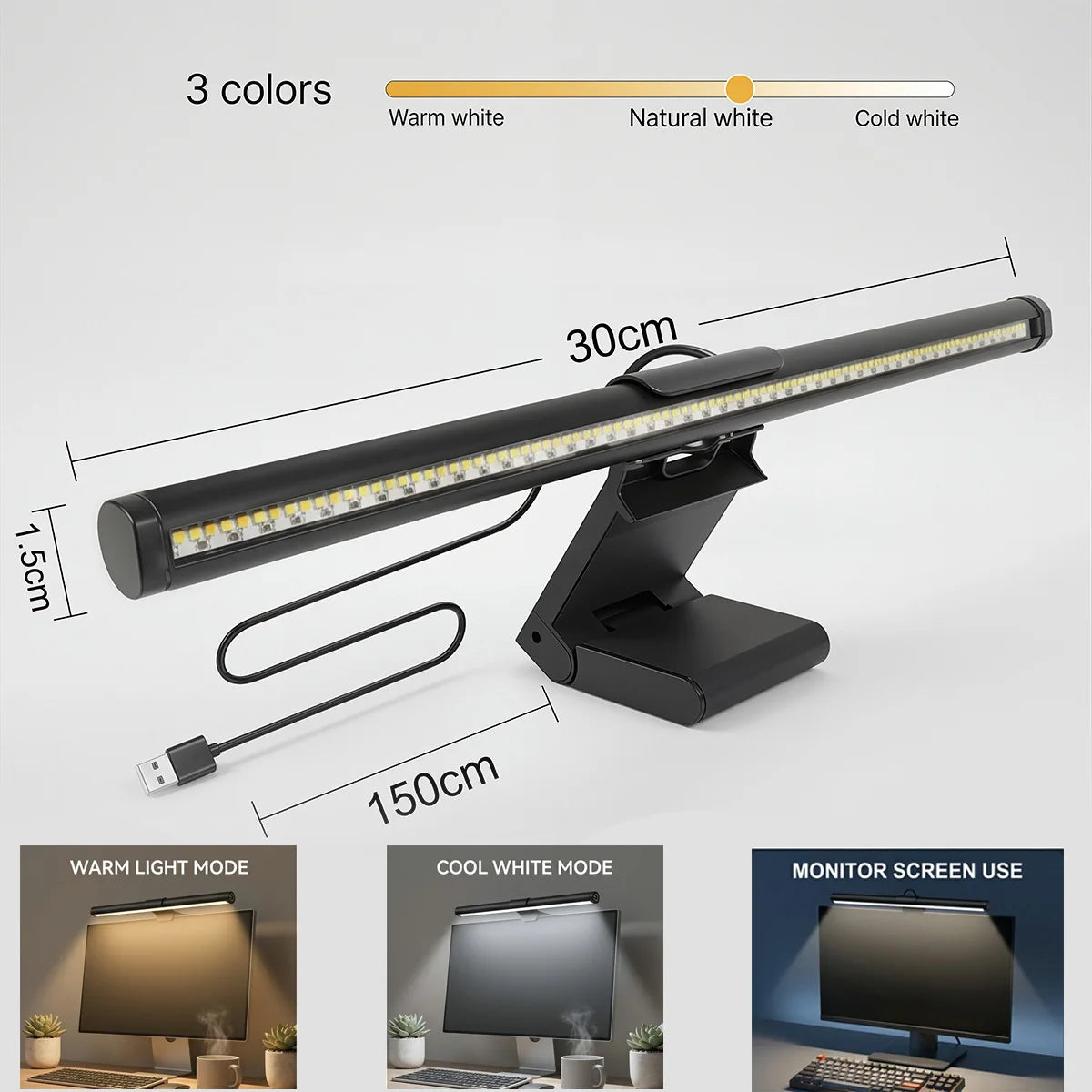 LED Monitor Light Bar