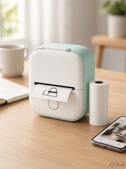 Portable Inkless Printer for Home, Office & Travel
