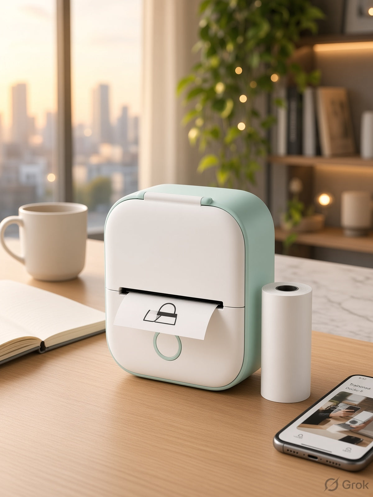 Portable Inkless Printer for Home, Office & Travel