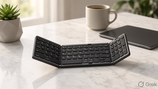 Triple-Fold Wireless Keyboard