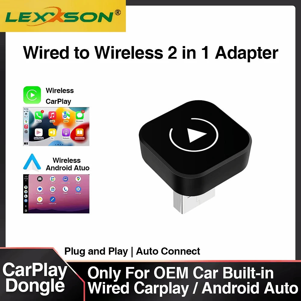 2-in-1 CarPlay Adapter