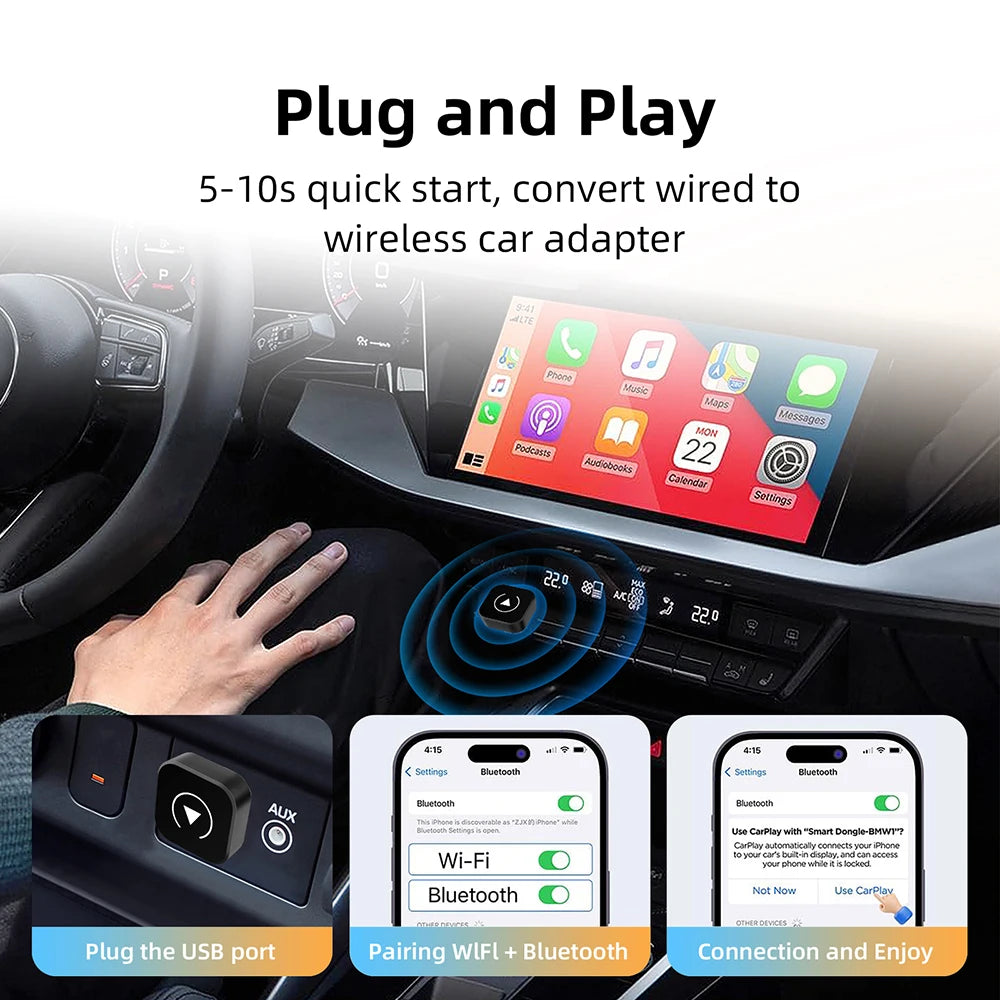 2-in-1 CarPlay Adapter