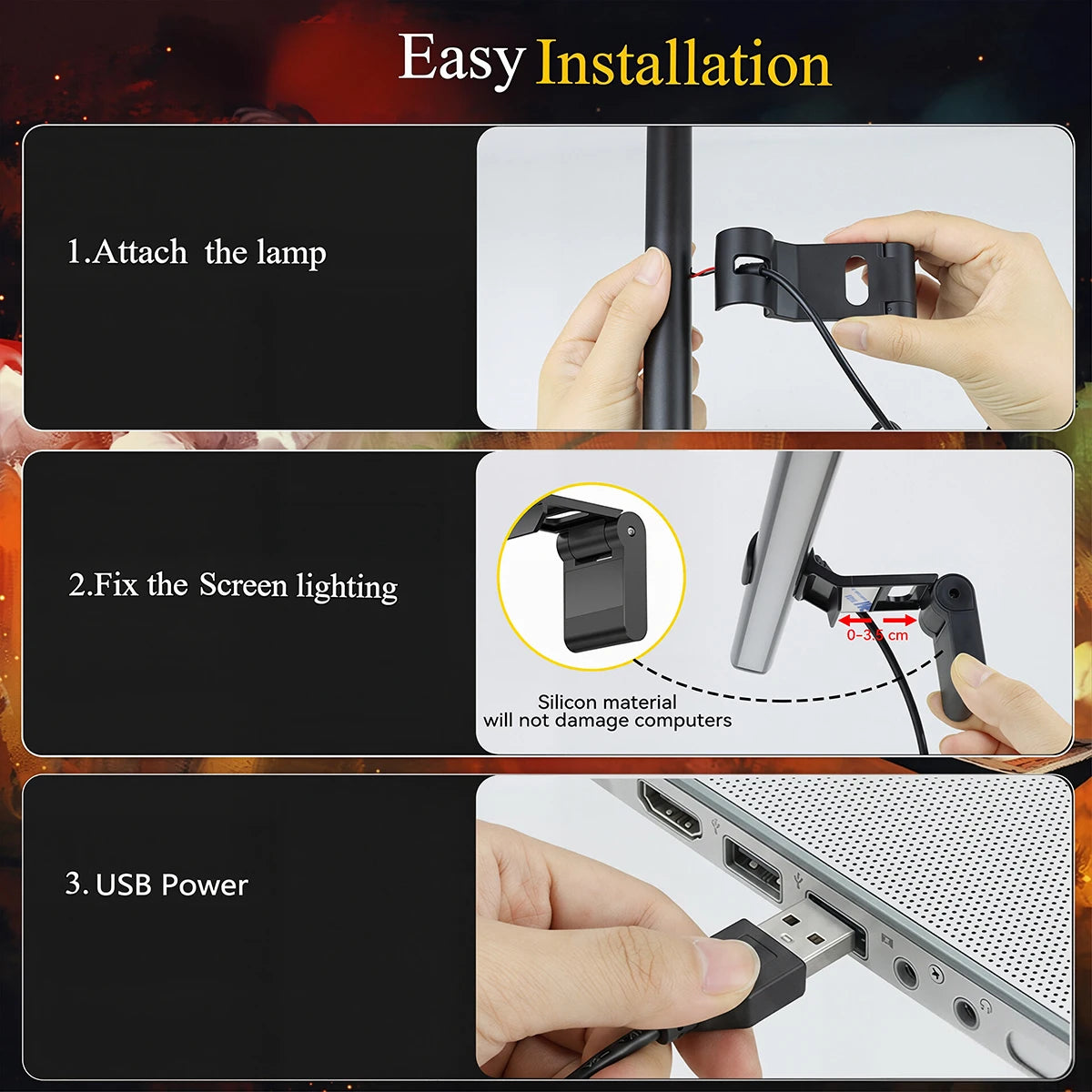 LED Monitor Light Bar